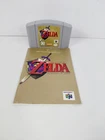 Nintendo 64 (N64) the Legend of Zelda Ocarina of Time Cartridge, Tested Manual