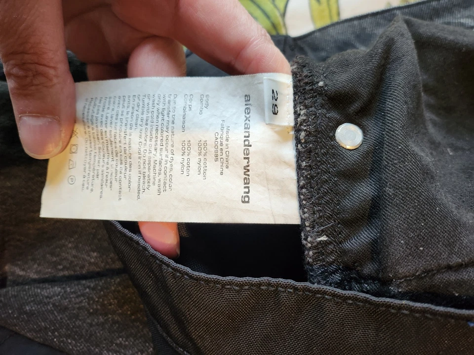 Alexander Wang Black Jeans Size 14 - image 4 of 4