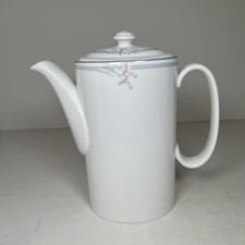 Royal Doulton - Carnation - Coffee Pot - Tall Slim Style  - Bone China - VGC