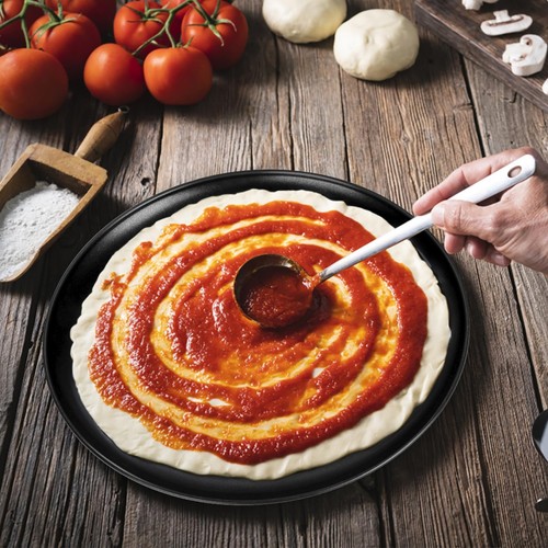 13.5 Inch Pizza Pan Set of 2, Nonstick Pizza Pie Pan Tray Platter, Metal Roun... - 第 6/7 張圖片