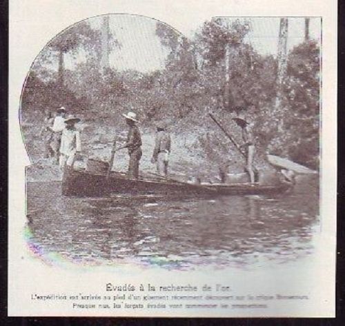 1908 -- GUYANE BAGNE EVADES RECHERCHE DE L OR M892 - Bild 1 von 1