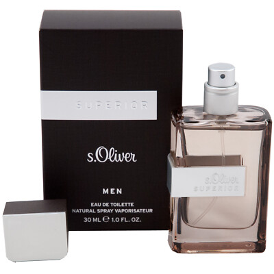 s.Oliver SUPERIOR Men Eau de Toilette EdT Spray 30 ml for man