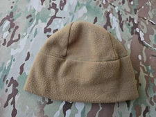 🇺🇸 USMC 🪖 PolarTec Coyote Brown Watch Cap Micro Fleece One Size Fits All