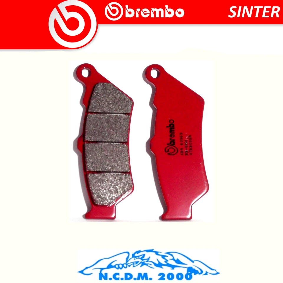 Brembo Front Brake Pads SA + Rear Husqvarna TR 650 Terra 2014 Foto 3 de 4