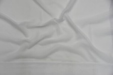 White Ivory IFR Sheer Chiffon Fabric 58" Wide x 70 Yard Bolt UPS Ground