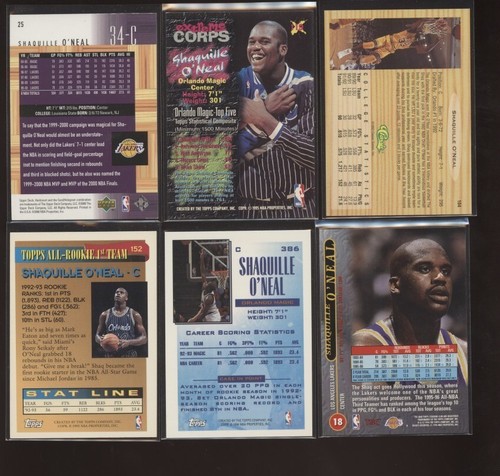 50 Lot Shaquille O'Neal Topps Fleer Skybox Upper Deck Ultra Stadium Club oneal - Picture 12 of 12