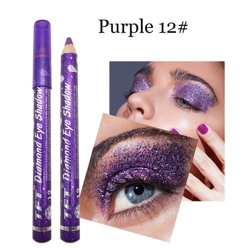 Eye Shadow Pencil Makeup Lip Pencil Glitter Matte Eye Shadow Eye Shadow Pen - Picture 18 of 30