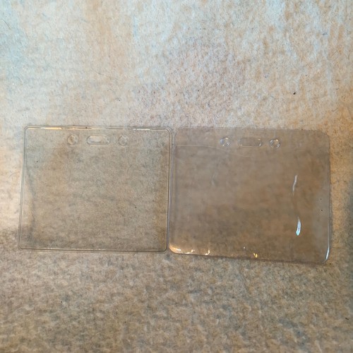 (20) Bolsa de insignias de parque temático de Disney con soporte para pase de identificación de plástico suave 4"" x 3,5"" - Imagen 6 de 8