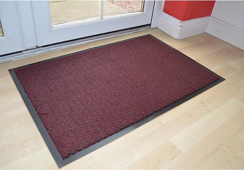 Large Heavy Duty Non Slip Rubber Back Door Mat Hallway Kitchen Floor Barrier Rug - Picture 12 of 38