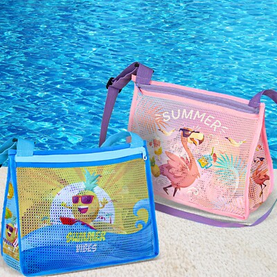 JoyX's 2 Pack Beach Bag Set - Summer and Flamingo Design