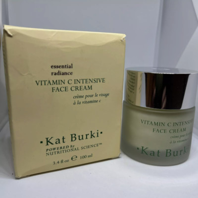 Kat Burki Vitamin C Intensive Face Cream 3.4fl oz Not Sealed Damage Box