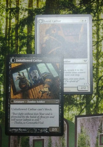MTG Human Vs Zombie Custom DUEL DECKS Magic The Gathering Theme Deck 120 Cards - Picture 4 of 13