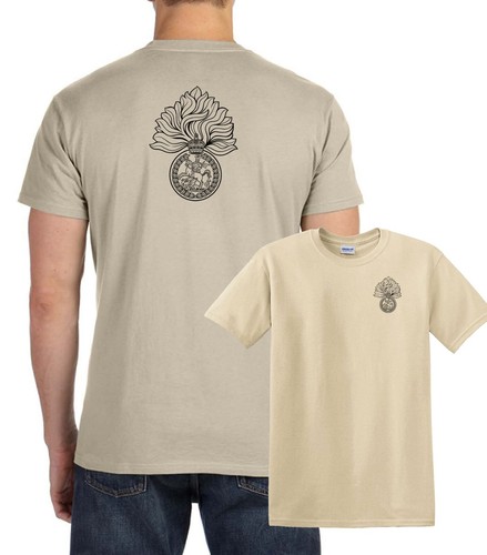 Printed CR3 Kings Crown Olive Green Tshirt HM RTR Para REME RGR RAMC RE PWRR - Picture 2 of 26