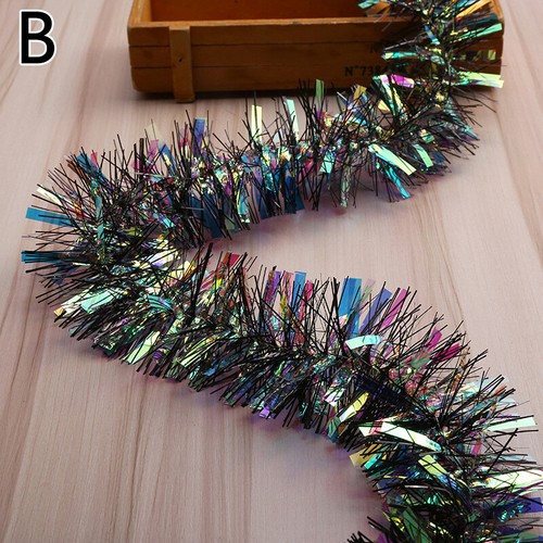 2M Ghirlanda Tinsel Natale Lusso Sottile Albero Casa Festa Bomboniere Decorazioni LOTTO - Foto 13 di 19