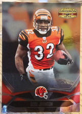2008 Donruss Gridiron Gear Rudi Johnson #22 Cincinnati Bengals