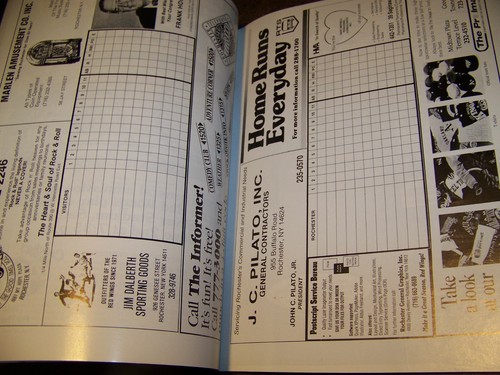 1990 ROCHESTER NY RED WINGS EQUIPO DE BÉISBOL PROGRAMA LIGAS MENORES INTERNACIONALES AAA - Imagen 4 de 8