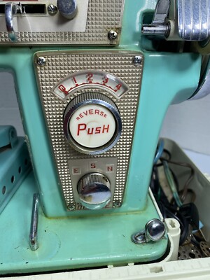 ヴィンテージ　アメトイ　80→66 Vintage Fleetwood Deluxe Sew machine Zigzag Tested Working