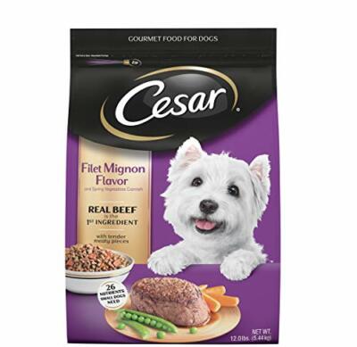 Cesar Small Breed Dry & Wet Dog Food, All Flavors 12 lb ...