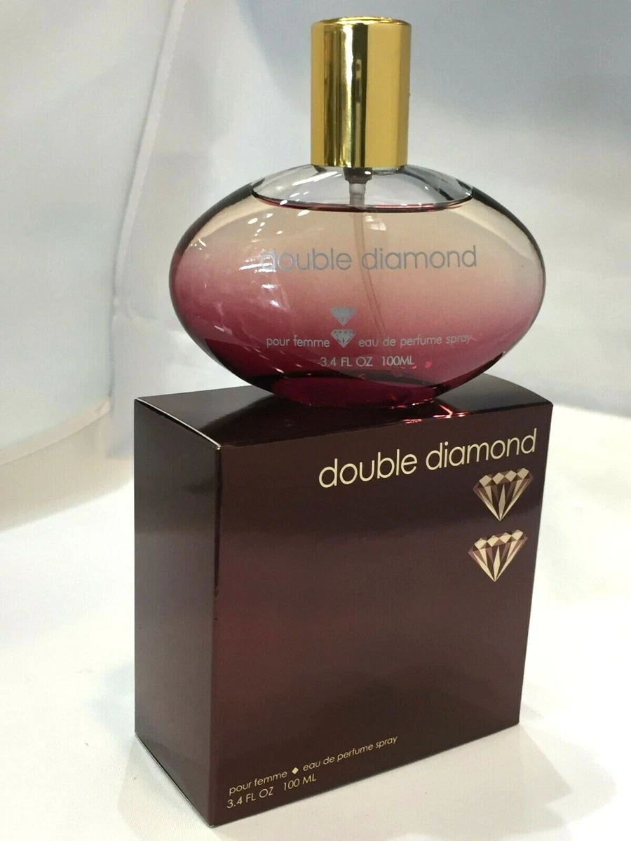 DOUBLE DIAMOND PERFUME BY YZY 3.4 OZ 100 ML EDP SPRAY FOR WOMEN New Sealed