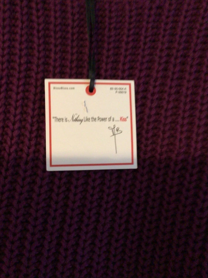 Suéter Bisou Bisou Michelle Bohbot Pullover Embellecido Talla XL, Nuevo con Etiqueta Foto 4 de 4