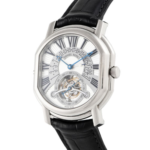 Daniel Roth Tourbillon Orologio Data Retrogrado 196.X.60 - Foto 2 di 4
