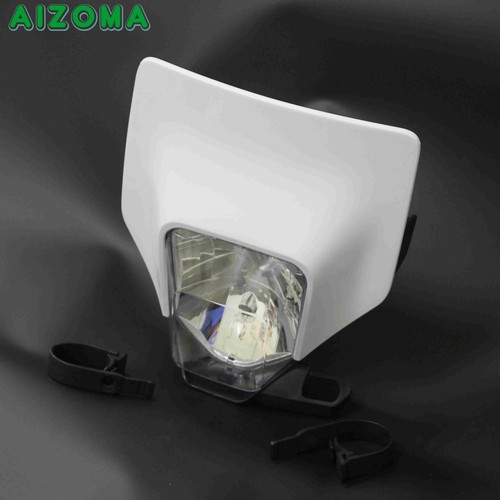 Faro de luz blanco para TX TE FE 125 250 300 701 Supermoto bicicleta de tierra - Imagen 8 de 12