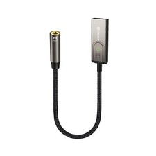 Bluetooth 5.3 to Aux Adapter for Car or Amp, USB to 3.5mm Female Bluetooth Re...