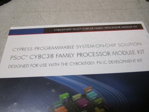 New CYPRESS SEMICONDUCTOR PSoC CY8C38 Family Processor Module Kit - Picture 2 of 3