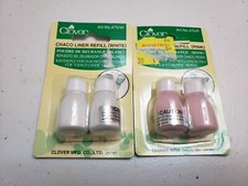 Set of 2 White & Pink Clover Chaco Liner Chal...