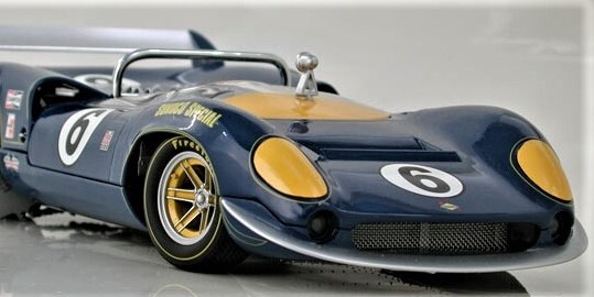 Race Car Racing Le Mans Racer1:18 Custom Built Classic Promo Hot Rod 12