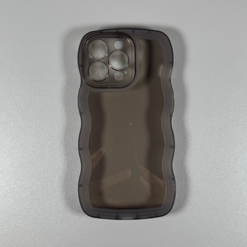 Case for iPhone 13 Pro - Frosted Black | Wavy Edges | Slim Contour Grip - Picture 12 of 12