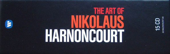 Nikolaus Harnoncourt The Art Of Nikolaus Harnoncourt 13xCD Nikolaus Harnoncourt The Art Of Nikolaus Harnoncourt 13xCD