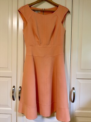 Pre-own Maggy London Women's Orange A-Line Dress Size 4 | eBay