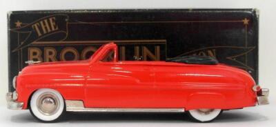 Brooklin 1/43 Scale BRK15A  - 1950 Mercury Convertible Red