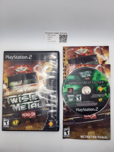 Twisted Metal : Head-On -- Extra Twisted Edition (PS2, 2008) CIB, TESTÉ - Photo 1 sur 2
