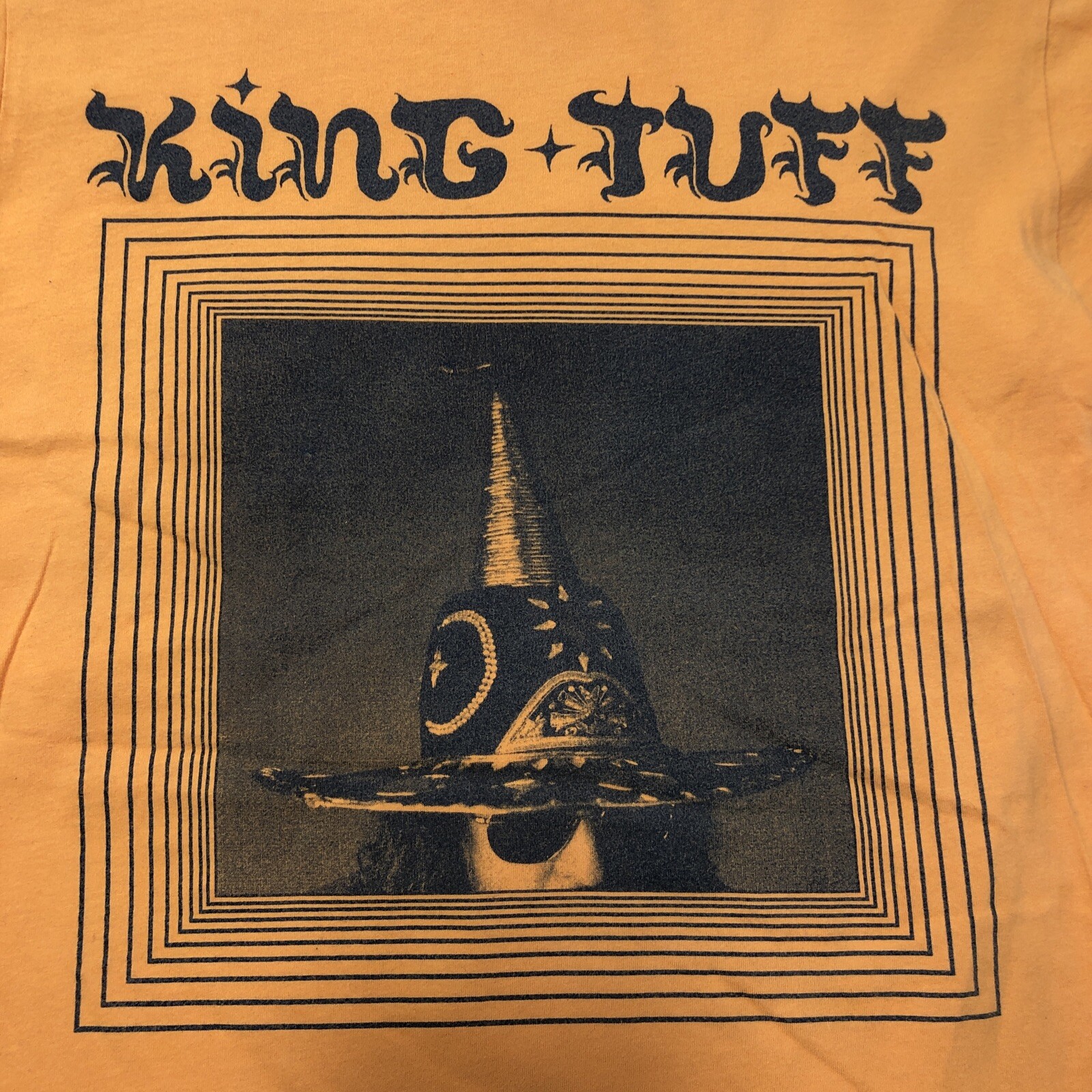 ALTRA T shirt King Tuff The Other Band logo taglia S piccola gialla maglietta merch