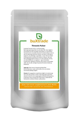 500 g Threonin Pulver | Aminosäure | Pulver | Proteine | Buxtrade | Threonin