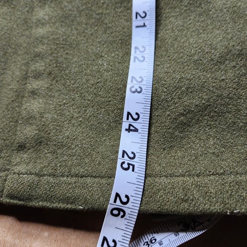 US Army M51 Cold Weather Wool Field Shirt XS Vintage 1940s 1950s - Picture 6 of 6