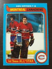 1979 TOPPS Ice Hockey KEN DRYDEN #150 HOF EX Condition 