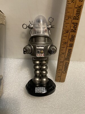 FORBIDDEN PLANET ROBBY THE ROBOT BOBBLE-HEAD ACTION FIGURE. 1985 FUNKO