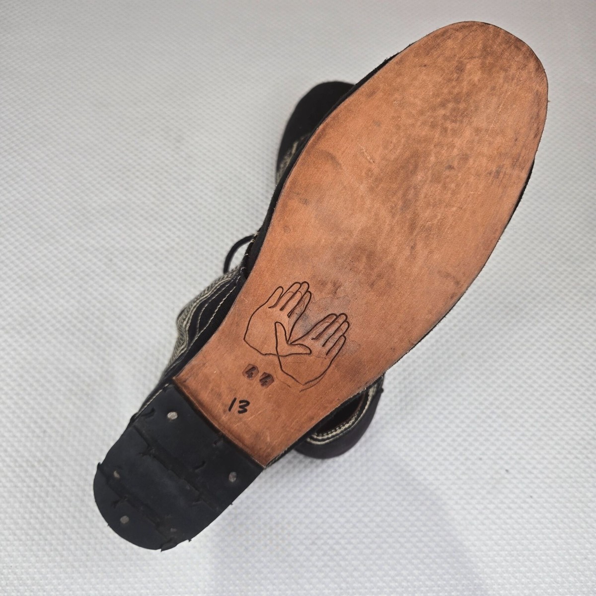 Osborn Black Suede Oxfords Shoes Mens Size EU 44 US 11 Lace-Up Oxford Black – C&E Fashions main image 3