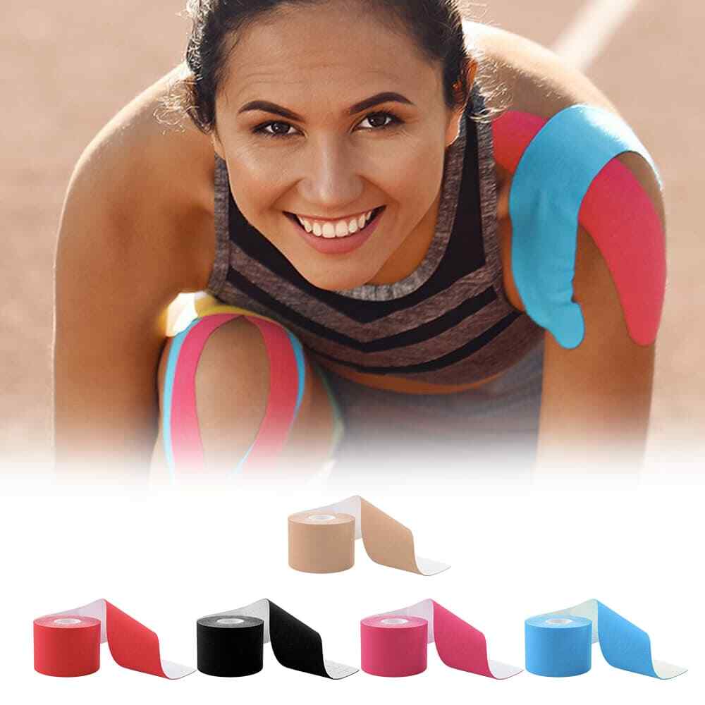 Kinesiology Tape 3 Pack 5mx5cm Sport Physio Muscle Strain Injury
