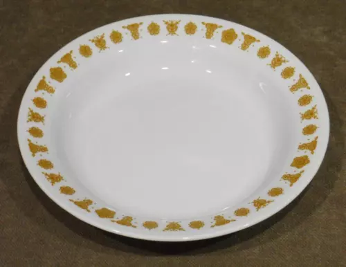 ❤️ 1 Corning Corelle BUTTERFLY GOLD 15-oz BOWL Flat Rim 8.5" Soup Pasta Plate