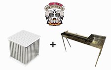 Canalina Con  Braciere, Sistema Automatico 31 Slot + Cubo Fabrica Spiedini 