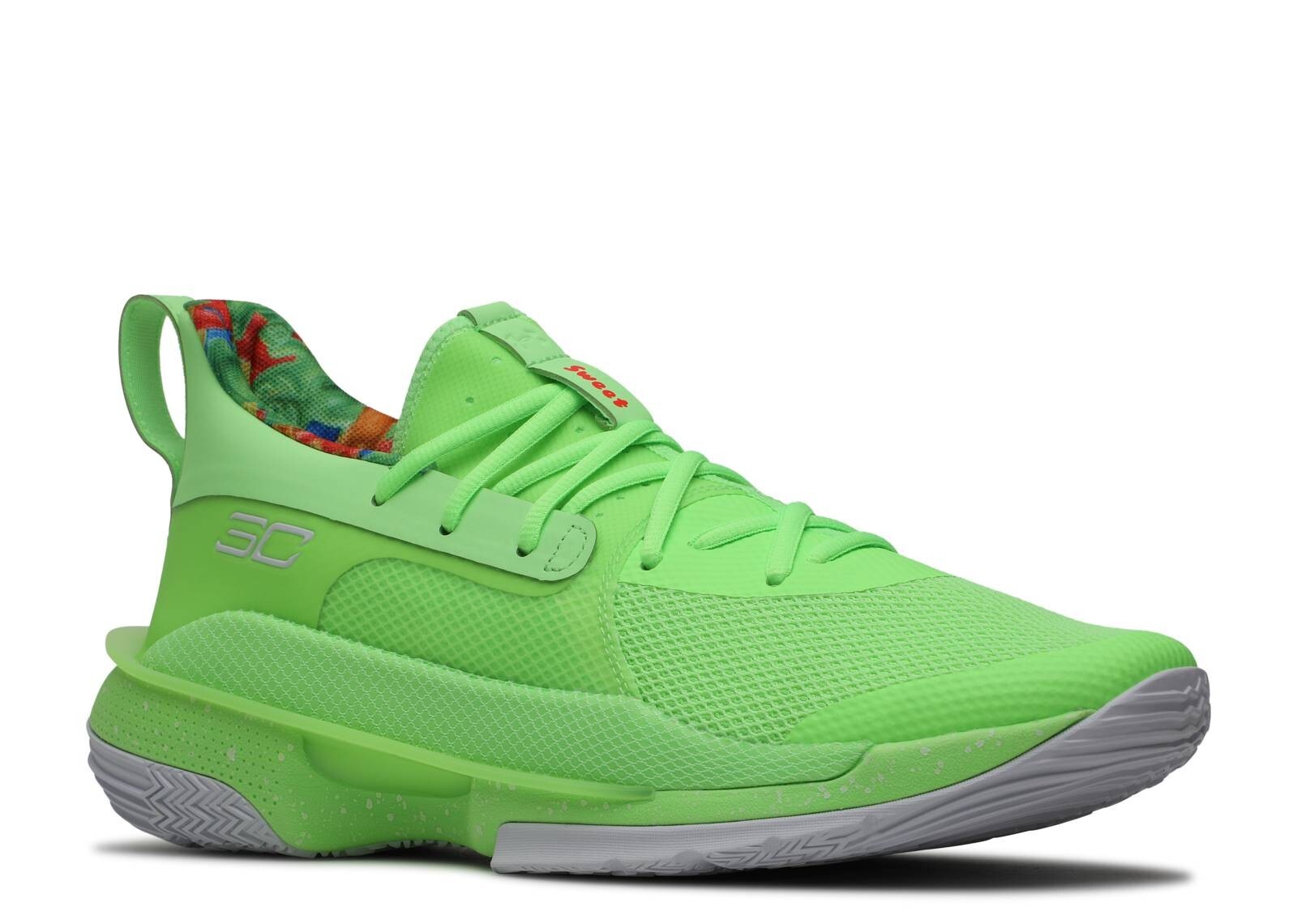 Sz 13.5 Under Armour Curry 7 Sour Patch 
