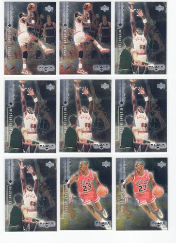 34x Michael Jordan MINT 1999 UD Black UD Upper Deck Basketball Cards