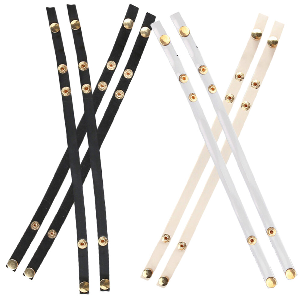 APL 4 Paia Fibbia per Scarpe Donna Cinturini Staccabili per Tacchi Accessori