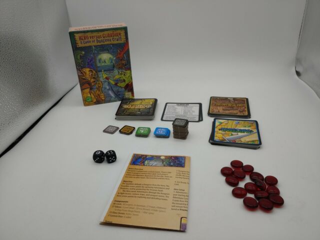 Hero vs. Guardian Dungeon Craft Card Dice Game. Kickstarter: Studio 9. Complete Hero vs. Guardian Dungeon Craft Card Dice Game. Kickstarter: Studio 9. Complete