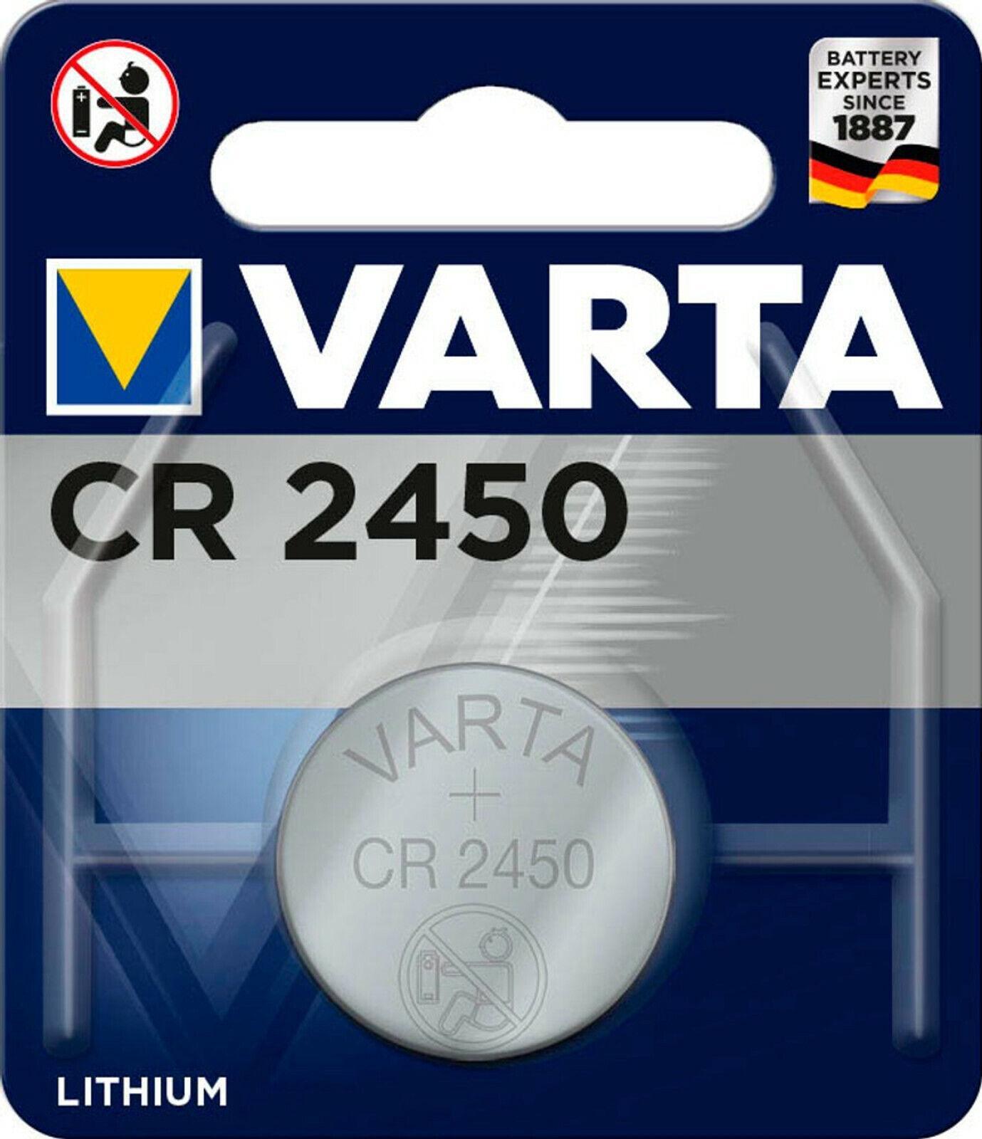 Thumbnail - 20x Varta Cr2450 (20x1er Blister) 3v Batterie Lithium Knopfzelle 560