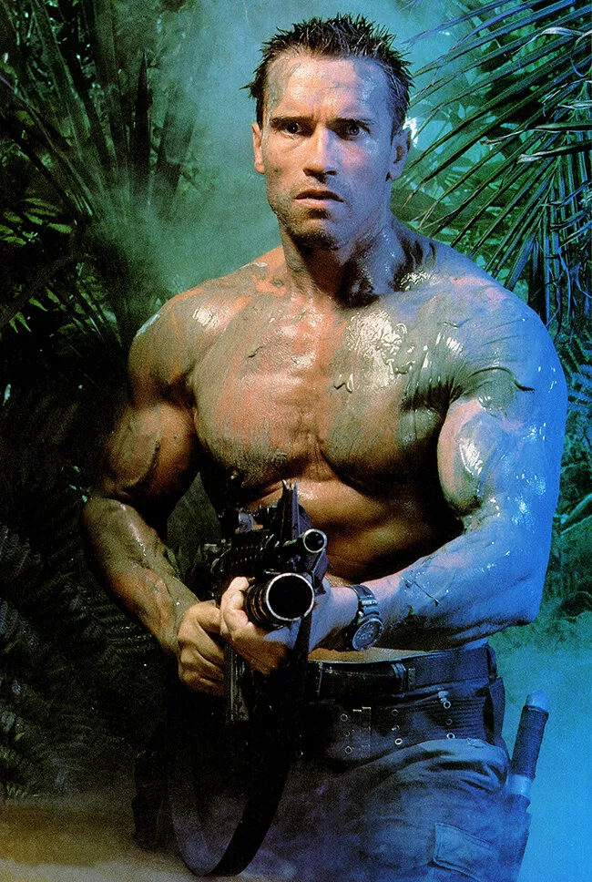 Arnold Schwarzenegger - Predator (1987) - 8 1/2 X 11